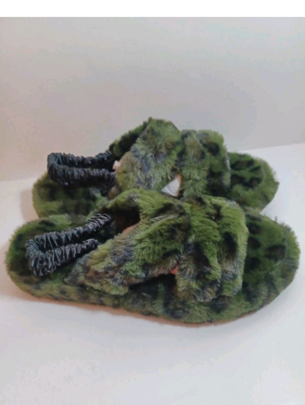 Array Womens Indoor/Outdoor Slingback Faux Fur Shoes New Size 9M